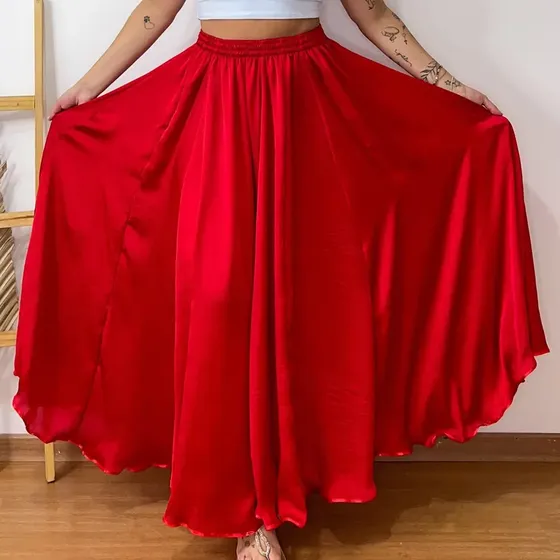 Saia Estilo Cigana Pomba Gira Umbanda