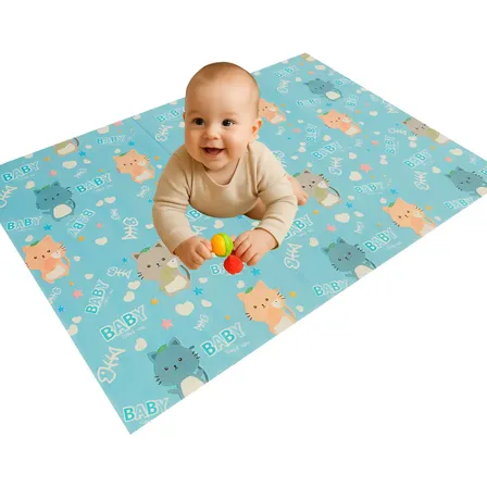 Tapete De Atividades Infantil 195x150 Duplaface Antialérgico
