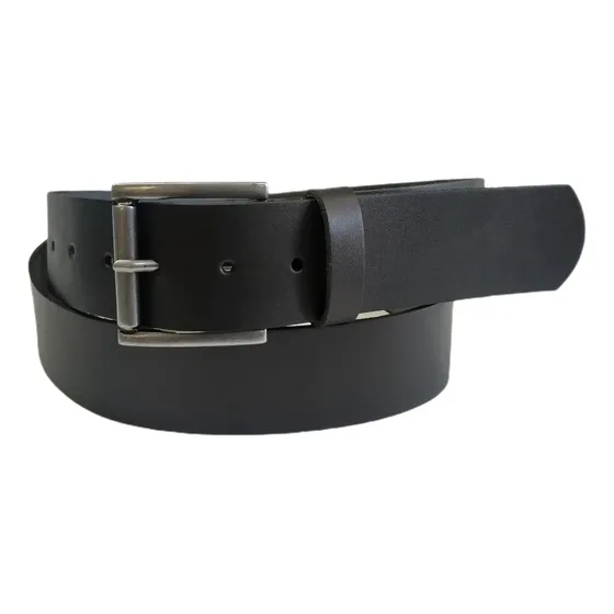 Cinto Masculino 4,5cm Tradicional Casual Em Couro Legítimo