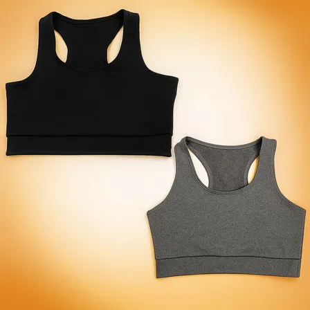 Kit 2 Top Cropped Feminino Suplex Fitness Academia Treino