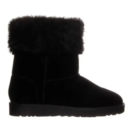 Bota De Pelos Dentro Feminina Para Frio Neve Inverno Damannu
