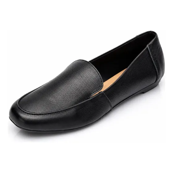 Mocassim Couro Sapatilha Sapato Feminino Clássico Loafer
