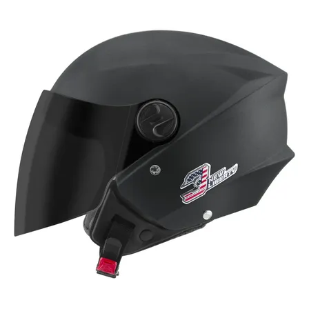 Capacete Masculino Aberto Pro Tork New Liberty 3 Elite Fumê