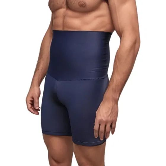 Cinta Bermuda Masculina Modela Barriga Forte Sustentação Top