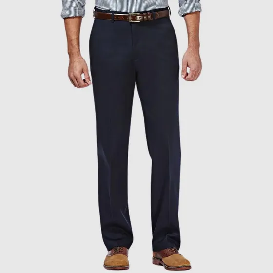 Calça Social Masculina Luxo Em Oxford Para Trabalho