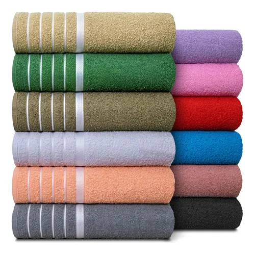 Kit 5 Toalhas De Banho - Gigante - Banhão 80 X 150 + Brinde