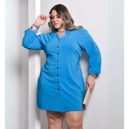 Saida De Praia Plus Size Colorida Tamanhos Grandes G1 G2 G3 G4