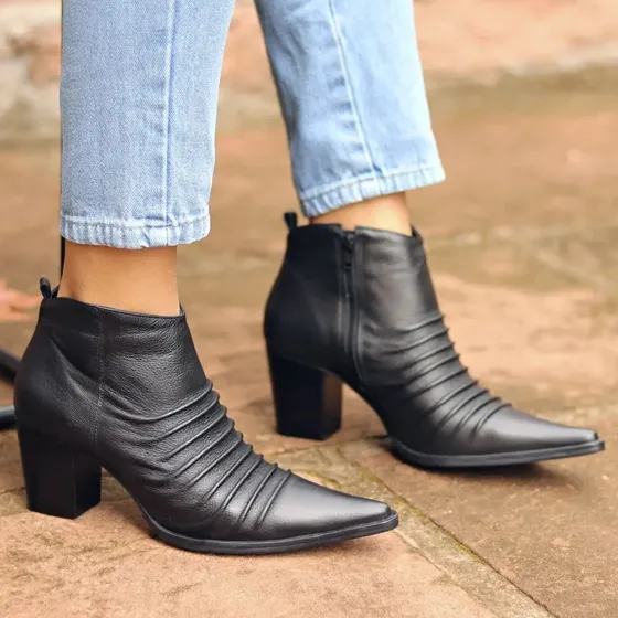 Bota Dina Mirtz Country Rugas Retas