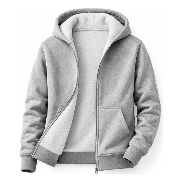 Blusa De Moleton Feminina Capuz Zíper Agasalho Moletom Frio