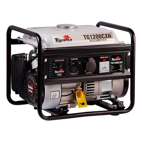 Gerador De Energia À Gasolina 1,0 Kva Tg1200cxh Toyama