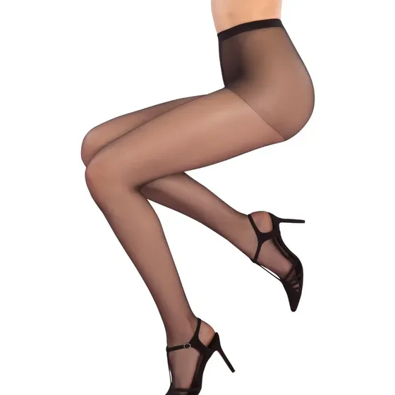 Kit 6 Meia Calça Loba Lupo Clássica Fio 15 Fina 5760-001