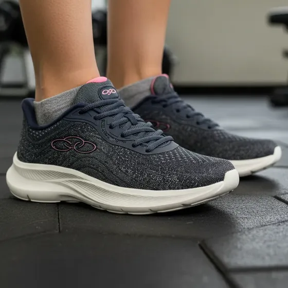 Tênis Feminino Olympikus Venus Original Ultra Leve Flexivel