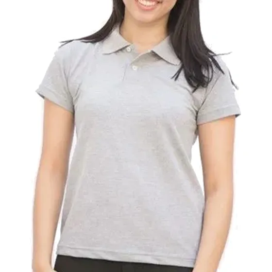 Kit 3 Polo Feminina Camisa Gola Atacado Uniforme Piquet