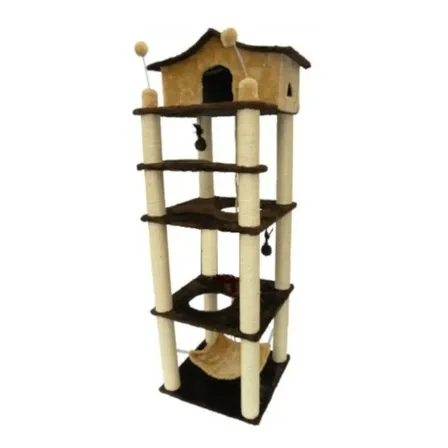 Arranhador-para-gatos-castelo-gigante-(promoção Limitada)