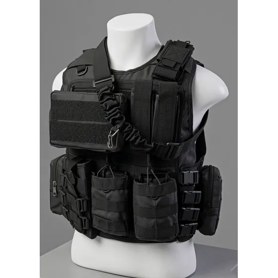Colete 5a Profissional Paintbal Airsoft +bandoleira