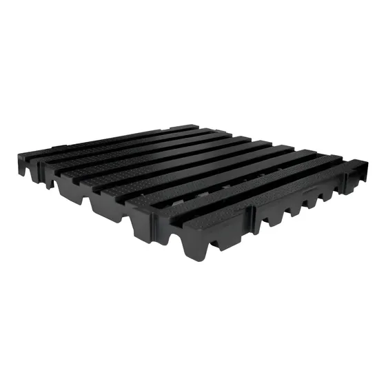 Estrado Plástico 50x50x4,5cm - Kit 10 Peças