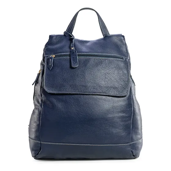 Mochila Antifurto G. Couro Legítimo
