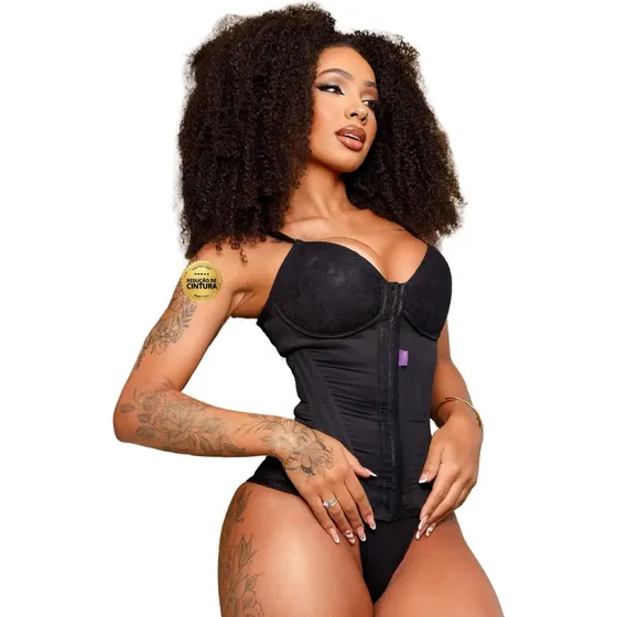 Redutora Miracle Belt Bojo Com Renda