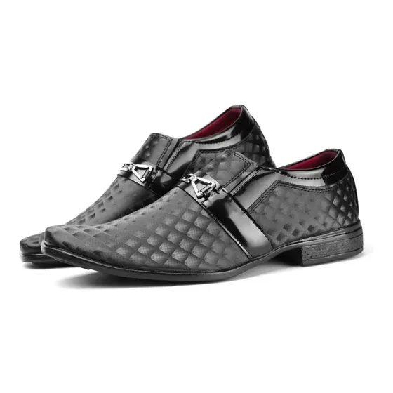 Sapato Social Masculino Super Confortável Promoção 3d
