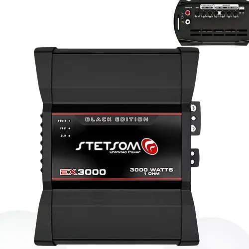 Modulo Amplificador Stetsom Ex-3000 Black Class D Digital