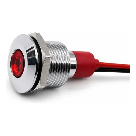 Led Piloto 12mm Ip67 Impermeável