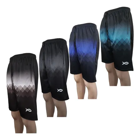 Bermuda Masculina Kit 4 Peças Moletom Chimpa G1, G2, G3