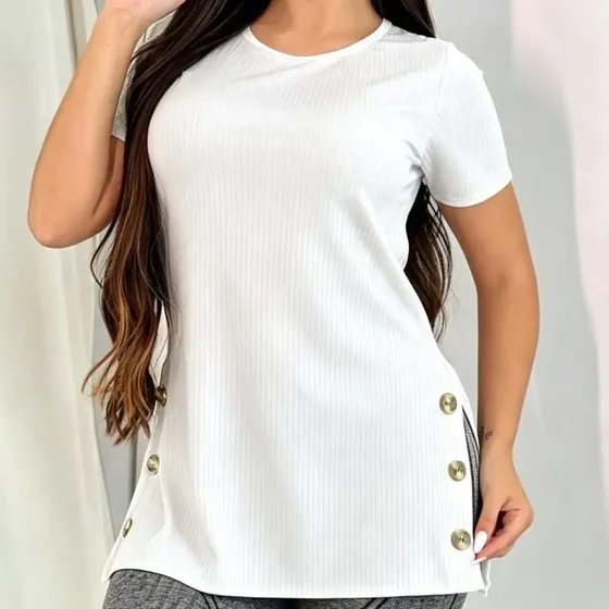 Camisa Veste Legging Blusa Visco Lycra
