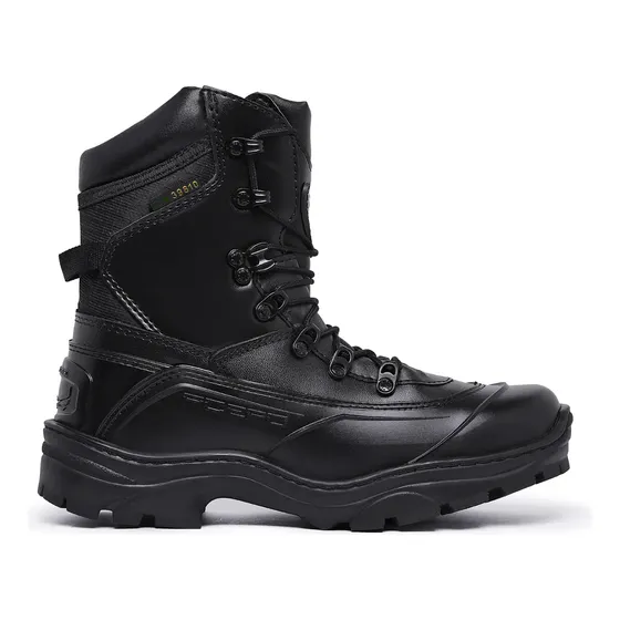 Bota Militar Tático Acero Couro Pró Latego Padrão Policia