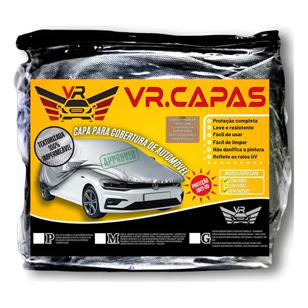 Capa Para Carro Forrada Impermeável Proteção Anti Raios Uv