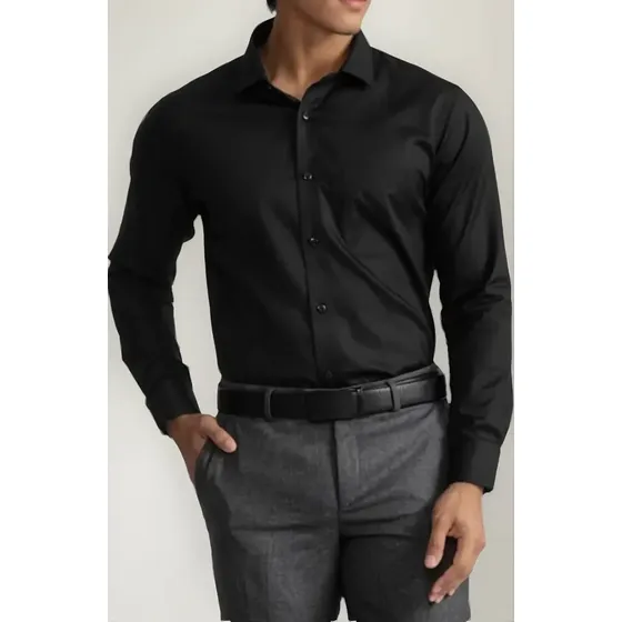 Camisa Social Masculina Segurança Garçom Uniforme Fábrica