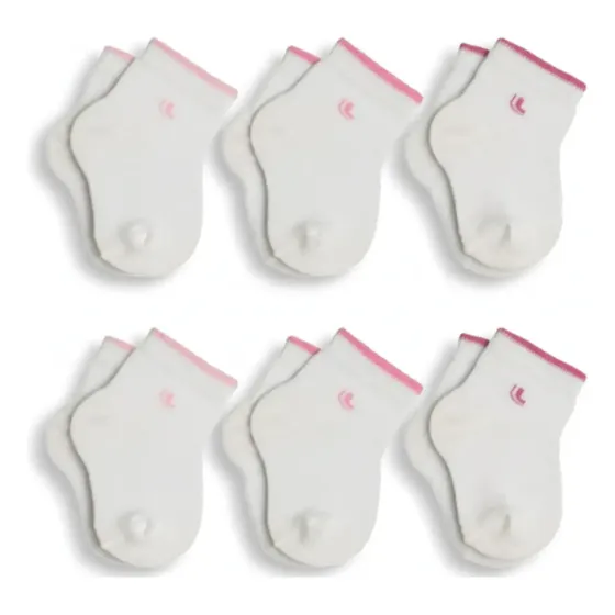 Meia Bebe Menina Lupo Infantil Kit 6 Pares Original Rn Full