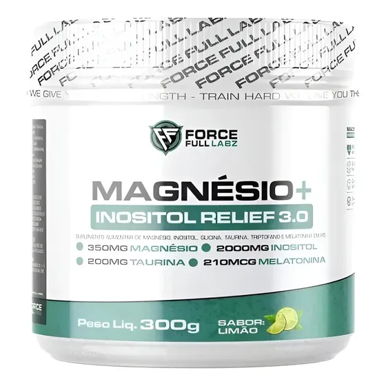 Magnesio Inositol Relief 300g 60dses 100% True Sab Maracuja