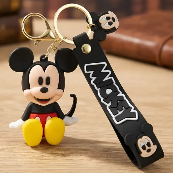 Chaveiro Pingente Mickey Mouse E Sua Turma