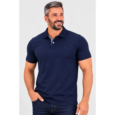 Camisa Gola Polo Masculina Algodão Premium P Ao Plus Size