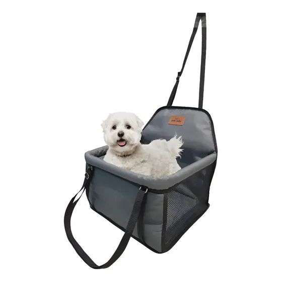 Cadeira Para Pet Assento Carro Seguro Até 15kg Ganhe Coleira