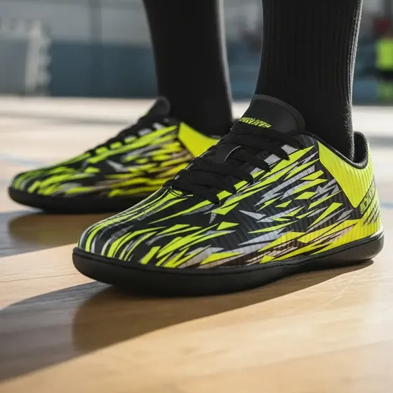 Chuteira Futsal Salão Costurada Tamanho Especial 44 E 45 Br