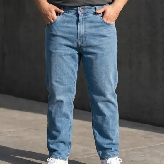 Calça Masculina Jeans Tamanho Extra Grande Plus Size C Lycra
