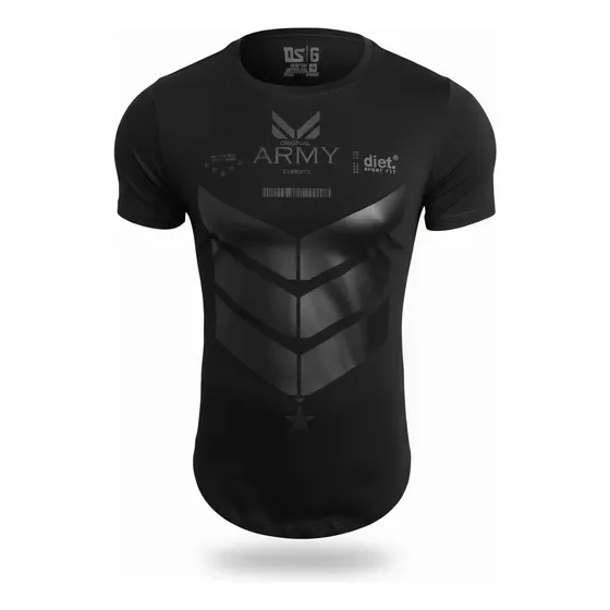 Camiseta Masculina Army Iii Fitness Sair E Casual