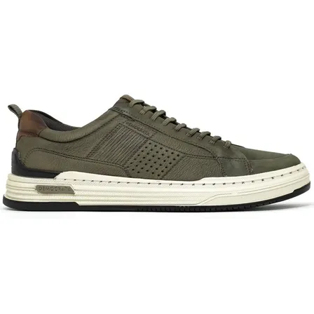 Sapatênis Masculino Democrata Denim Mike Casual Couro