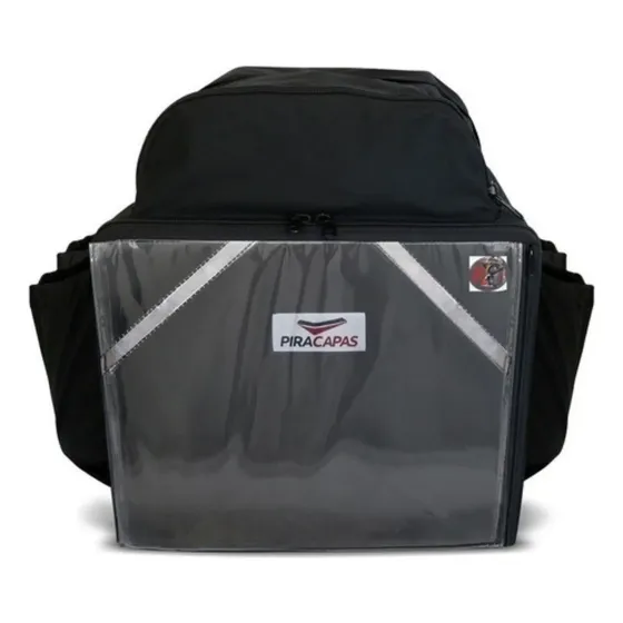 Mochila Bolsa Isopor Grande Pizza Lanche Barca Térmica 45l