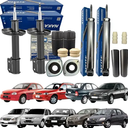 Kit Amortecedor Dianteiro Traseiro Nakata Corsa Celta Prisma