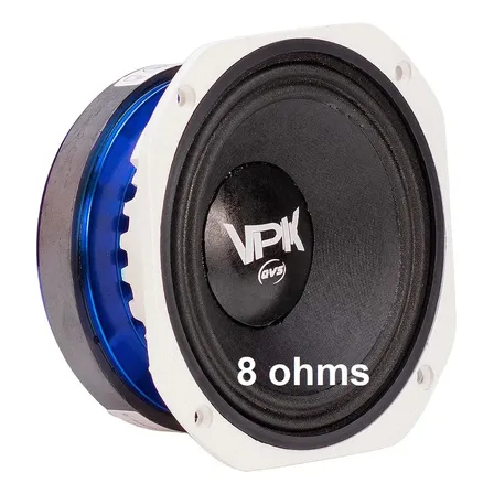 Auto Falante Qvs 6 Polegadas 250rms Medio Grave Medio Qvs