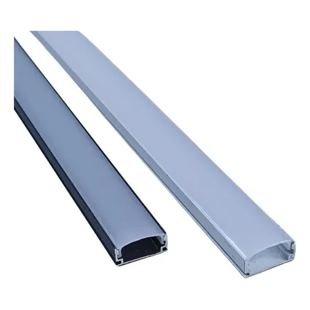 Kit 13x Perfil Sobrepor 17mm Aluminio Para Fita Led 2 Metros