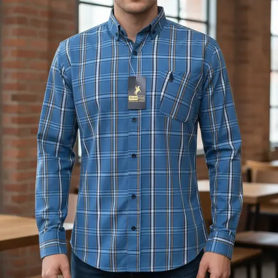 Camisa Masculina Xadrez Da Breakaway Lançamento Country West