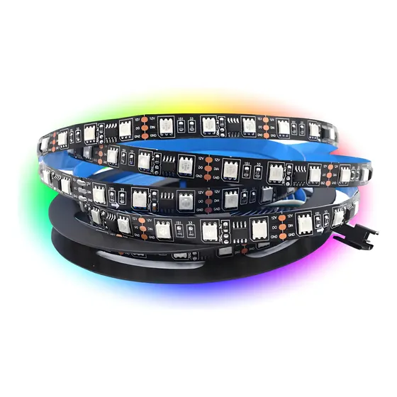 5m 2811 Fita Led Dupla Face Digital 300led Sem Silicone Ip20