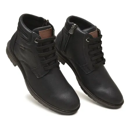 Bota Coturno Tênis Masculino Shf No-5056 Zíper Confortável