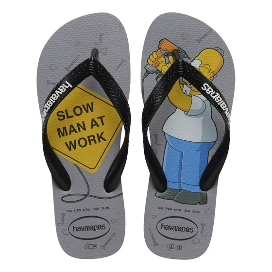 Lançamento Chinelo Havaianas Simpsons Original