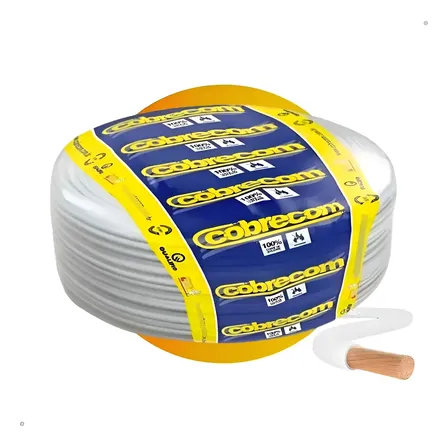Cabo Flexível Cobrecom 2,5mm Rolo 100mts 750v Escolha A Cor