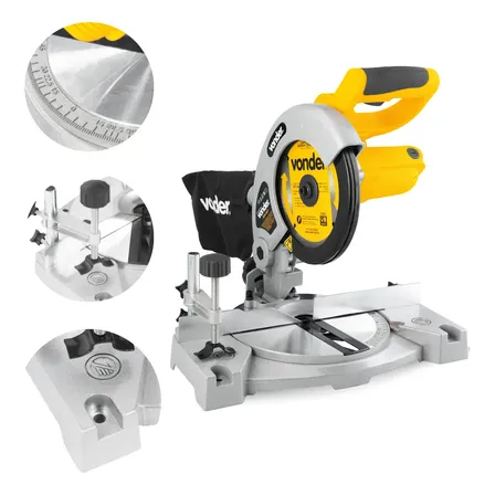 Serra Meia Esquadria Vonder 7.1/4 850w Madeira 110v 220v