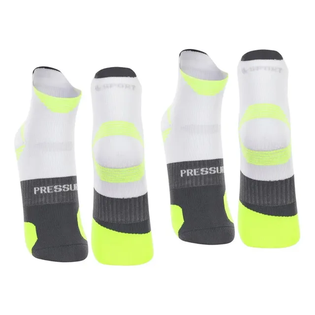 Kit 2 Meia Dupla Camada Corrida Anti Bolha Lupo Power 15424